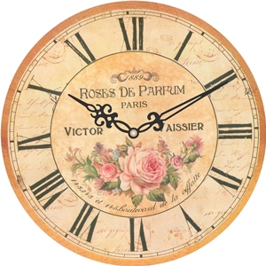 R13 RELOJ ROSAS PARIS 29CM